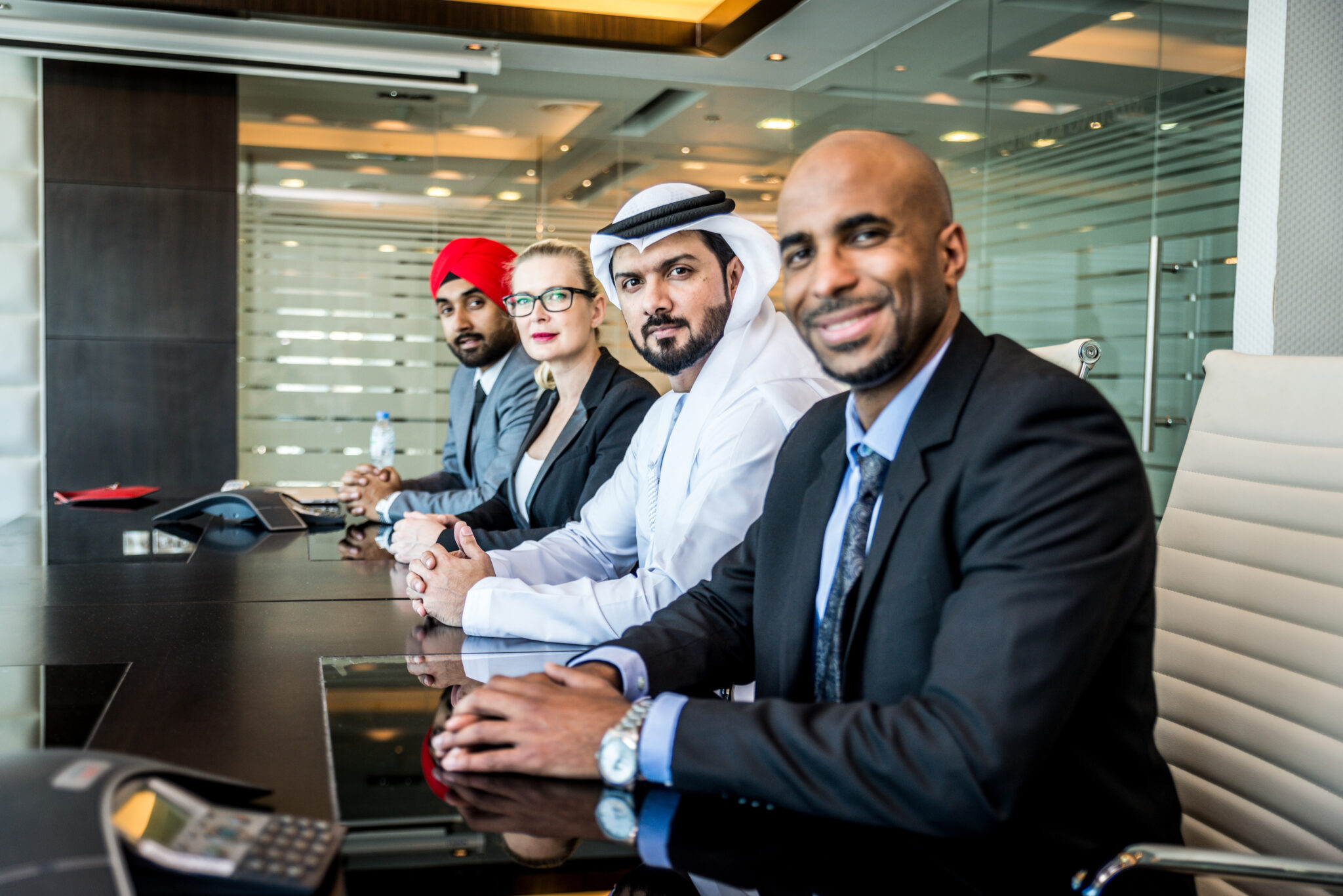 Business team in Dubai